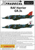 X48212 Xtradecal 1/48 RAF Harrier GR.3s (11)