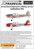 X48223 Xtradecal 1/48 de Havilland Chipmunk In Military Service Part 3 (10)