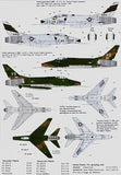 X72109 Xtradecal  1/72 North-American F-100C Super Sabre (6)