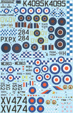 X72124 Xtradecal 1/72 History of RAF 19 Sqn 1935 - 91 (8)