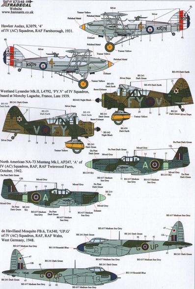 X72148 Xtradecal 1/72  The History of 4 Squadron (11)