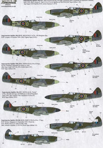 X72178 Xtradecal 1/72 Supermarine Spitfire Mk.XIV (14) High Back.