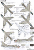 X72240 Xtradecal 1/72 Colourful USN Vought A-7B/E Corsair II Part 1 (4)
