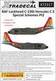 X72317 Xtradecal 1/72 RAF Lockheed C-130J Hercules C.5 Special Schemes Pt2 (1)