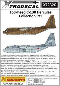 X72320 Xtradecal 1/72 Lockheed C-130H Hercules (5)