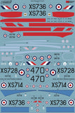 X72329 Xtradecal 1/72 Hawker Siddeley HS.125 Collection (6)