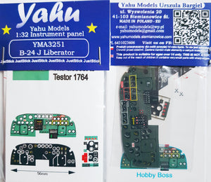 YMA3251 Yahu Models 1/32 Consolidated B-24J Liberator (Hobby Boss kits)