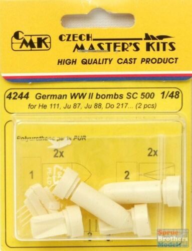 CMK4244 1/48  Czech Master Kits 1/48 German WWII SC500 Bombs